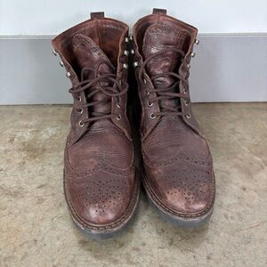 Allen Edmonds Long Branch Leather Boots Size 10